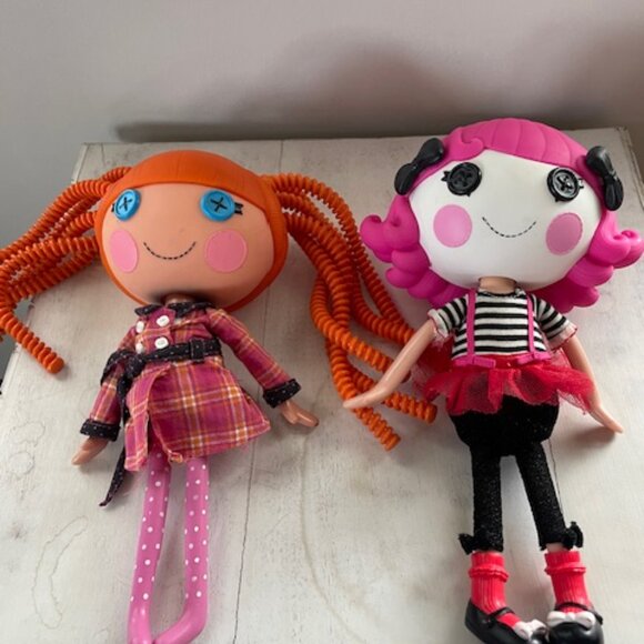2 LALALOOPSY Bea Spells-A-Lot Orange Silly Hair Plaid Jacket Hi-Top PINK HAIR 12 - Picture 2 of 8